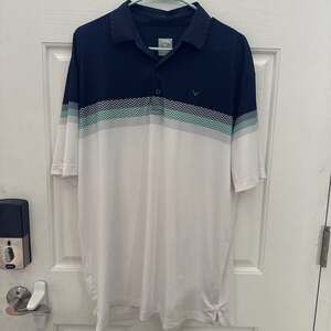 Callaway large opti-dri Mens L polo shirt golf opti dry